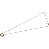 ティファニー TIFFANY＆CO インターロッキングネックレス ピンクゴールド Au750 ジュエリー