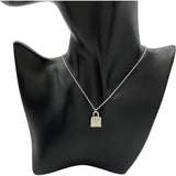 エルメス HERMES バーキンアミュレット ネックレス ホワイトゴールド Au750 ダイヤモンド ジュエリー