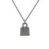 エルメス HERMES バーキンアミュレット ネックレス ホワイトゴールド Au750 ダイヤモンド ジュエリー