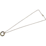 カルティエ Cartier トリニティネックレス ゴールドxピンクゴールドxホワイトゴールド Au750 ダイヤモンド ジュエリー