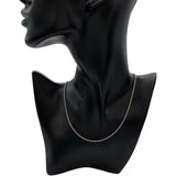 ブルガリ BVLGARI チェーンネックレス ホワイトゴールド 750 ジュエリー