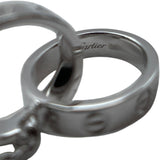 カルティエ Cartier ベビーラブブレス ホワイトゴールド Au750 ジュエリー