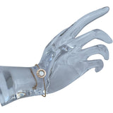 ティファニー TIFFANY＆CO Tトゥーサークルブレス ダイヤモンド ゴールド Au750 シェル ジュエリー