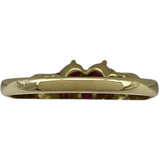 ポンテヴェキオ Ponte Vecchio ルビーリング イエローゴールド K18 ダイヤモンド ジュエリー