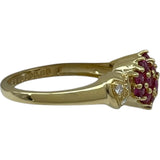 ポンテヴェキオ Ponte Vecchio ルビーリング イエローゴールド K18 ダイヤモンド ジュエリー