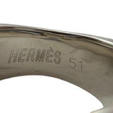 エルメス HERMES ヒストリーリング シルバー Ag925・Au750 ジュエリー