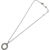 ブルガリ BVLGARI ブルガリブルガリサークルネックレス ホワイトゴールド Au750 ジュエリー