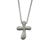 ティファニー TIFFANY＆CO クロスネックレス プラチナ Pt950 ジュエリー