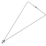 ティファニー TIFFANY＆CO クロスネックレス プラチナ Pt950 ジュエリー