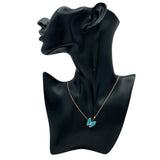 ヴァンクリーフ＆アーペル Van Cleef & Arpels ドゥパピヨンネックレス ゴールド Au750 ターコイズ ジュエリー
