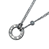 カルティエ Cartier ラブサークルネックレス ホワイトゴールド Au750 ダイヤモンド ジュエリー