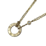カルティエ Cartier ラブサークルネックレス ゴールド Au750 ダイヤモンド ジュエリー