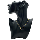 カルティエ Cartier ラブサークルネックレス ゴールド Au750 ダイヤモンド ジュエリー