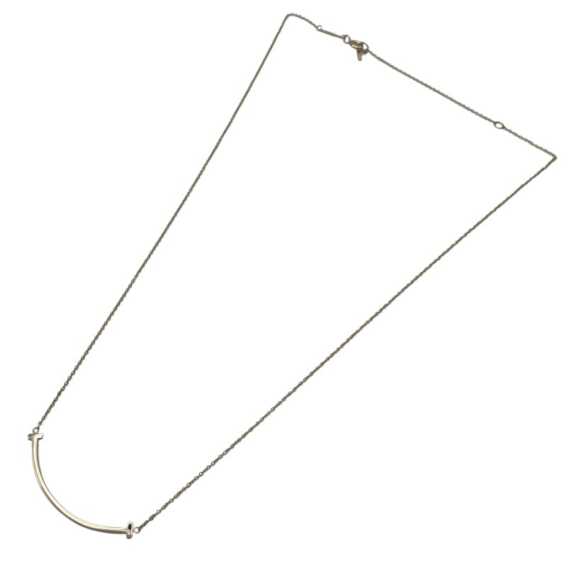ティファニー TIFFANY＆CO Tスマイルネックレススモール ピンク