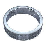 グッチ GUCCI アイコンスターダストリング ホワイトゴールド Au750 ジュエリー