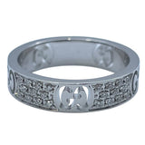 グッチ GUCCI アイコンスターダストリング ホワイトゴールド Au750 ジュエリー