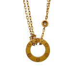 カルティエ Cartier ラブサークルネックレス ゴールド 750 ダイヤモンド ジュエリー
