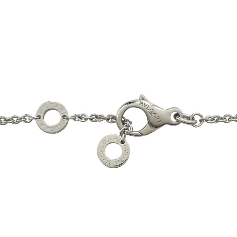 ブルガリ BVLGARI オープンパレンテシネックレス ホワイトゴールド 750