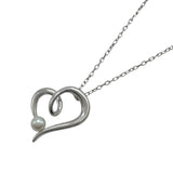 ミキモト MIKIMOTO ネックレス ホワイトゴールド K18 ジュエリー