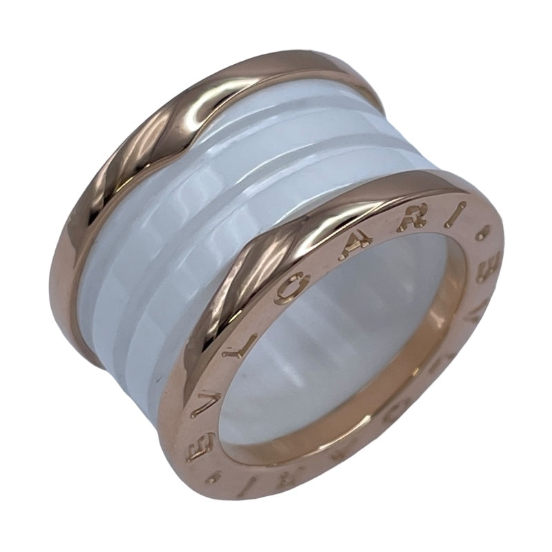 ブルガリ BVLGARI ビーゼロワンリング4バンド(M) ピンクゴールド Au750