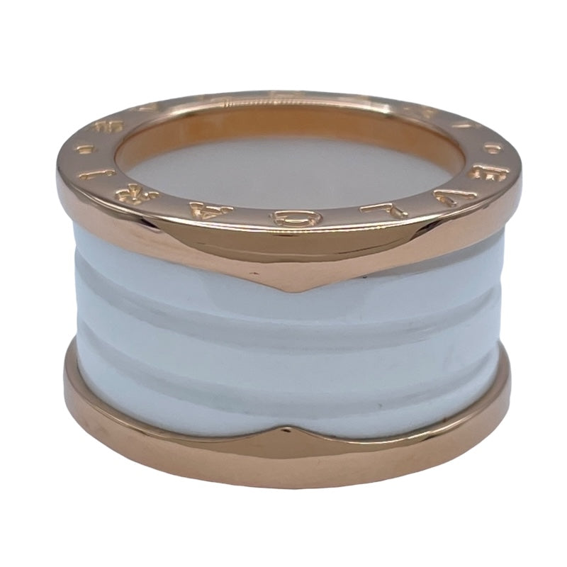ブルガリ BVLGARI ビーゼロワンリング4バンド(M) ピンクゴールド Au750