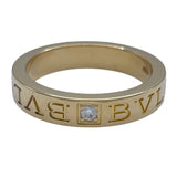 ブルガリ BVLGARI ビーゼロワンエッセンシャルバンドリング ゴールド Au750 ジュエリー