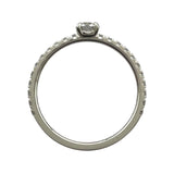 ブシュロン BOUCHERON ミニビーラブドソリテールリング プラチナ Pt950 ジュエリー