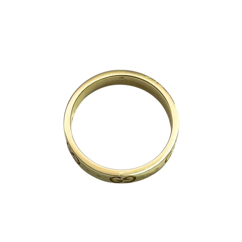 グッチ GUCCI アイコンリング 約12号 K18YG ジュエリー | 中古ブランド グッチ GUCCI アイコンリング 約12号 K18YG ジュエリー | 中古ブランド