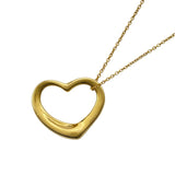 ティファニー TIFFANY＆CO オープンハートネックレス ゴールド 750 ジュエリー