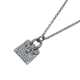エルメス HERMES バーキンネックレス ホワイトゴールド Au750 ジュエリー