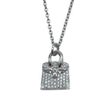 エルメス HERMES バーキンネックレス ホワイトゴールド Au750 ジュエリー