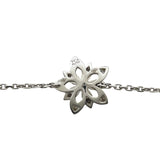 ヴァンクリーフ＆アーペル Van Cleef & Arpels ロータスブレスレット ホワイトゴールド Au750 ジュエリー