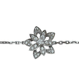 ヴァンクリーフ＆アーペル Van Cleef & Arpels ロータスブレスレット ホワイトゴールド Au750 ジュエリー