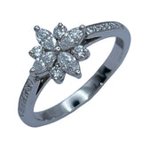 ティファニー TIFFANY＆CO クラスターリング プラチナ Pt950 ジュエリー