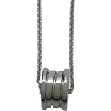 ブルガリ BVLGARI ビーゼロワンネックレス ホワイトゴールド 750 ジュエリー