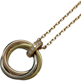 カルティエ Cartier トリニティネック ピンクゴールド 750/ダイヤモンド ジュエリー