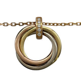 カルティエ Cartier トリニティネック ピンクゴールド 750/ダイヤモンド ジュエリー