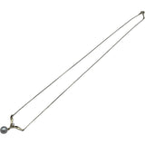 ミキモト MIKIMOTO ネックレス ゴールド K18/パール/ダイヤモンド ジュエリー