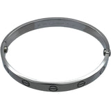 カルティエ Cartier ラブブレス ホワイトゴールド 750 ジュエリー