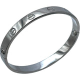 カルティエ Cartier ラブブレス ホワイトゴールド 750 ジュエリー