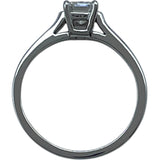 ティファニー TIFFANY＆CO エメラルドカットダイヤリング プラチナ Pt950/ダイヤモンド　 ダイヤモンド ジュエリー