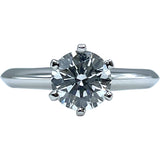 ティファニー TIFFANY＆CO セッティングリング プラチナ Pt950/ダイヤモンド ダイヤモンド ジュエリー