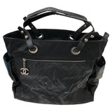 シャネル CHANEL パリピアリッツトートGM A34210　12番台 ブラック キャンバス コーティングキャンバス ユニセックス トートバッグ