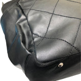 シャネル CHANEL パリピアリッツトートGM A34210　12番台 ブラック キャンバス コーティングキャンバス ユニセックス トートバッグ