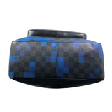 ルイ・ヴィトン LOUIS VUITTON ジョッシュ N40083 ブルー ダミエ・グラフィット・ピクセル メンズ リュック・デイパック