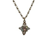 シャネル CHANEL フラワーモチーフ ココマーク ロングネックレス ゴールド メタル/ストラス/パール アクセサリー