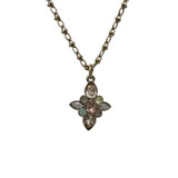 シャネル CHANEL フラワーモチーフ ココマーク ロングネックレス ゴールド メタル/ストラス/パール アクセサリー