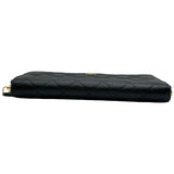 シャネル CHANEL クラシック ロング ジップ ウォレット AP0242 ブラック ゴールド金具 キャビアスキン レディース 長財布