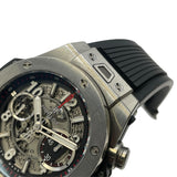 ウブロ HUBLOT ビッグバン ウニコ チタニウム 411.NX.1170.RX グレー チタン メンズ 腕時計