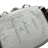 フランク・ミュラー FRANCK MULLER トノウカーベックス クロノグラフ 7502CC ホワイト SS 手巻き ユニセックス 腕時計